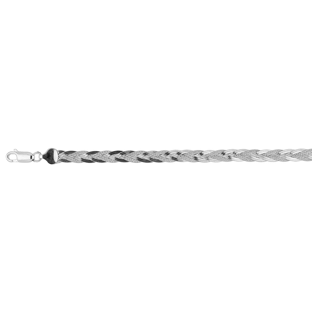 Italian Close Out - Sterling Silver Chain (Size - 20) with Lobster Clasp, Silver Wt. 18.26 Gms.