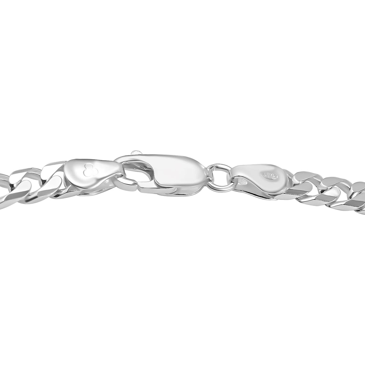 Italian Close Out - Sterling Silver Curb Necklace (Size - 22),  Silver Wt. 27.5 Gms 7679168 3
