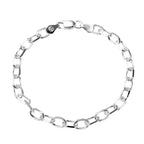 Italian Closeout Cable Bracelet in Sterling Silver(Size - 7.5), Silver Wt. 6.03 Gms