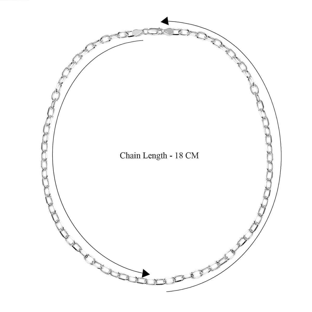 Italian Closeout Cable Necklace in Sterling Silver (Size - 20), Silver Wt 15.50 GM 7566714 4
