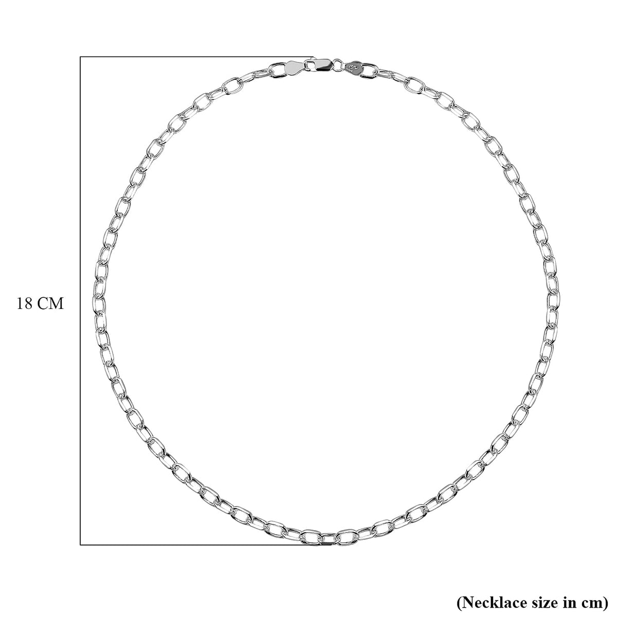Italian Closeout Cable Necklace in Sterling Silver (Size - 20), Silver Wt 15.50 GM 7566714 5