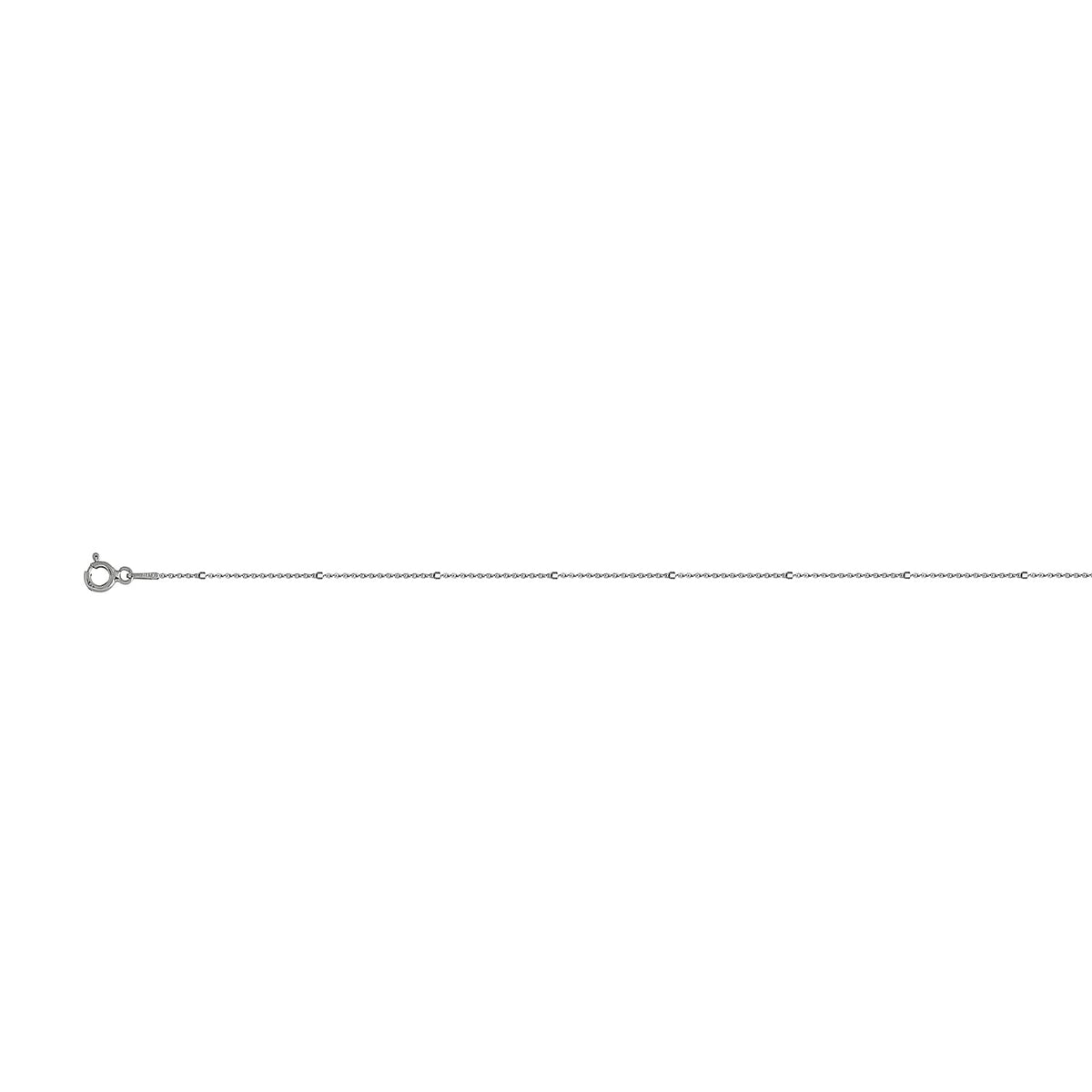 Italian Closeout Deal - Sterling Silver Diamond Cut Cube Chain (Size - 24) 7723302 0