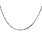 Italian Closeout - Fancy Necklace in Sterling Silver (Size - 18).