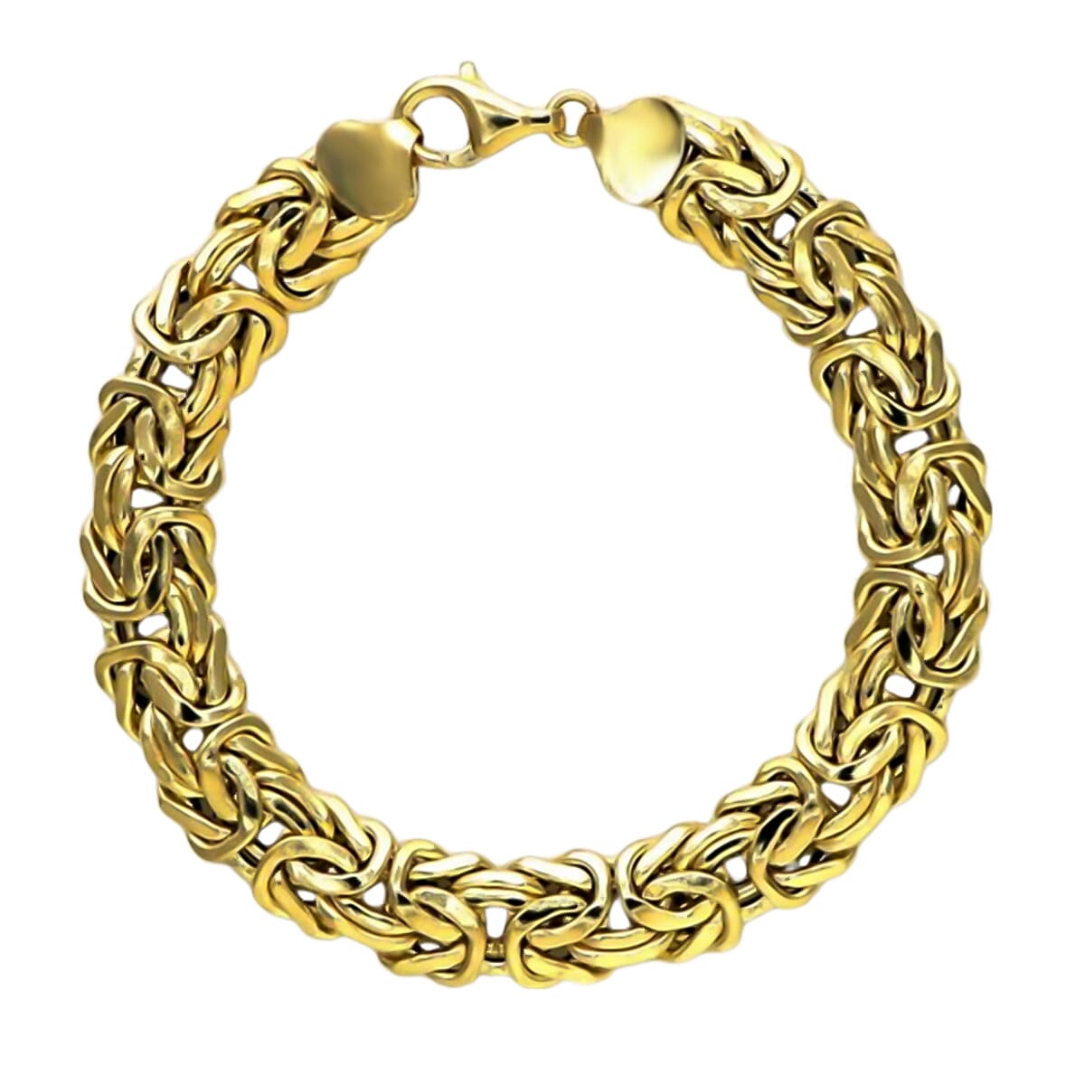 Maestro Collection - 9K Yellow Gold Byzantine Bracelet (Size - 8), Gold Wt. 11.5 Gms 7645428 0