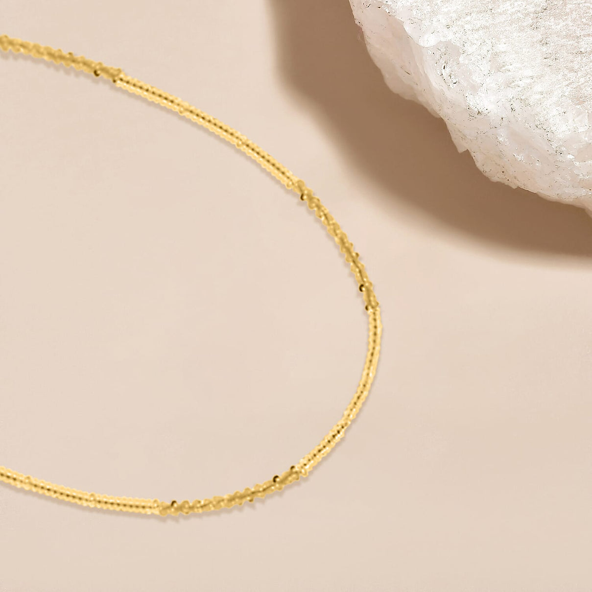 Italian Made Alternate Margarita Chain in Gold Plated Sterling Silver 20 Inches 6872198 2