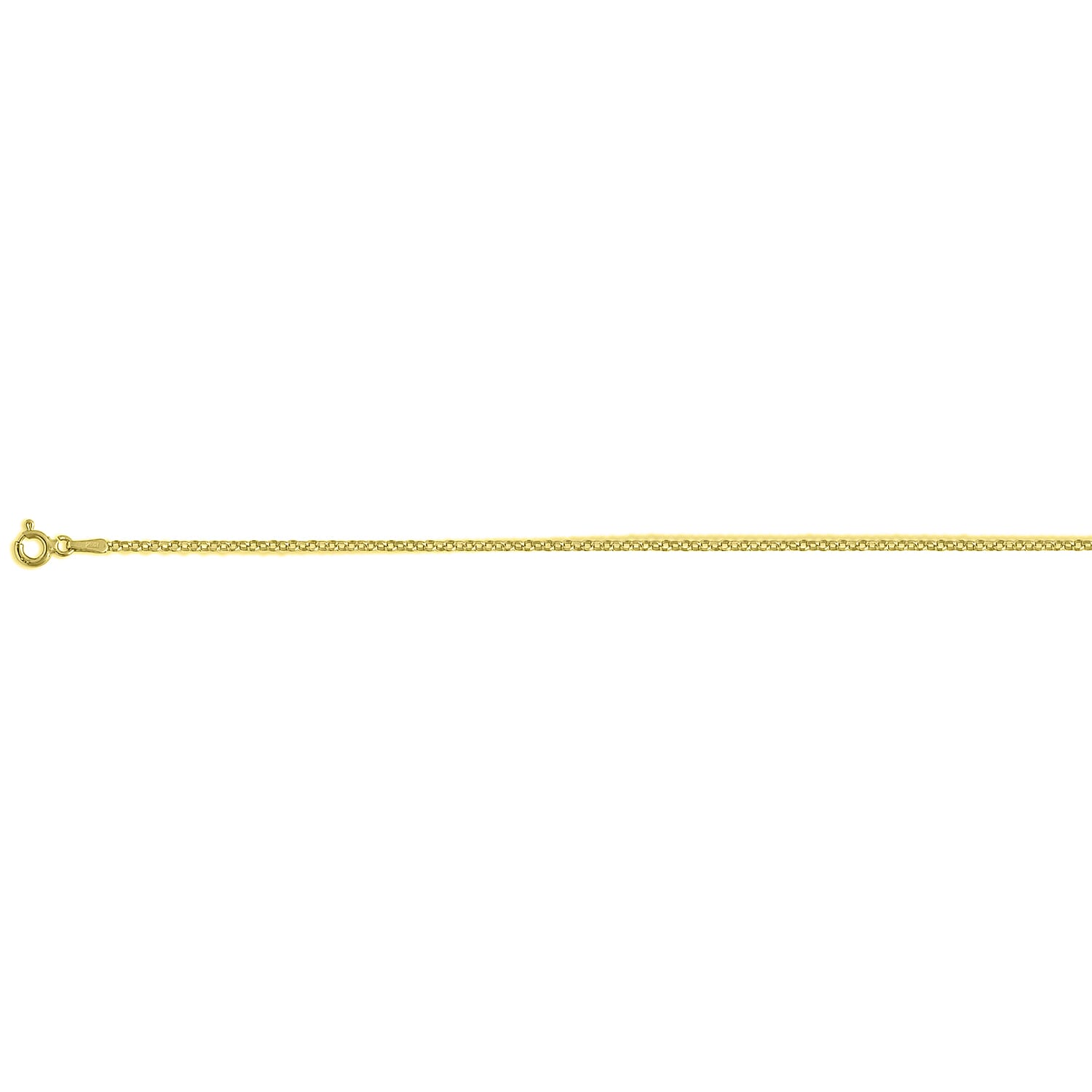 Italian Made- Gold Overlay Sterling Silver Belcher Necklace in (Size - 24) 7723406 0