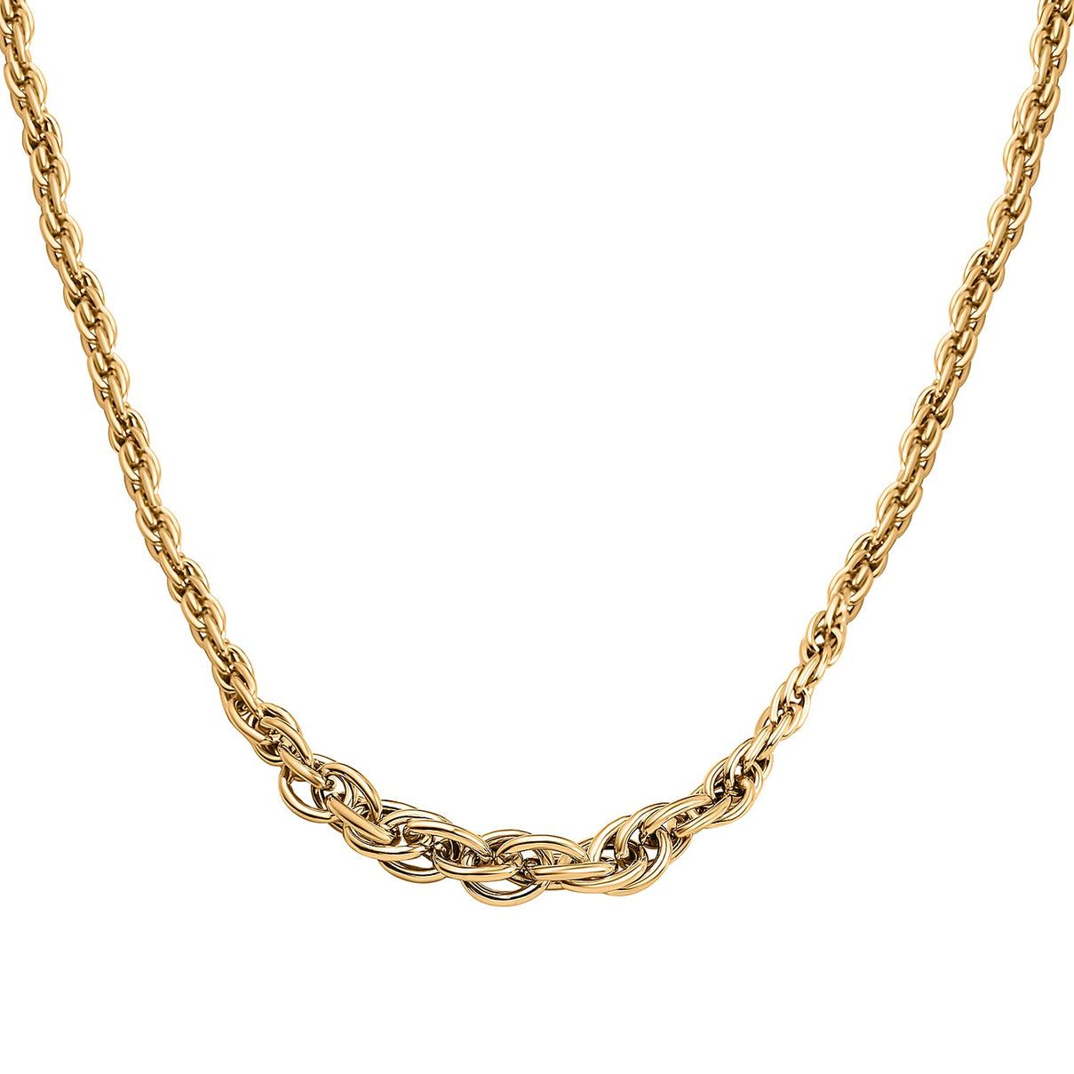 Maestro Collection - Graduated 9K Yellow Gold Prince of Wales Necklace (Size - 20) 7490201 0