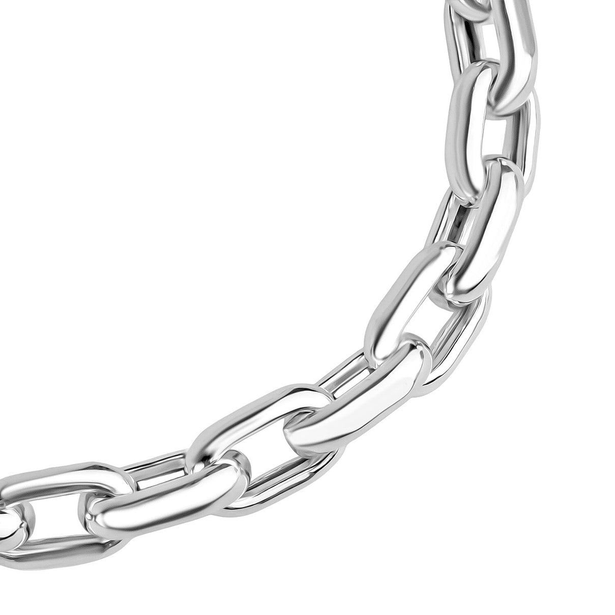 Italian Made- Sterling Silver Bracelet (Size - 7.5) with Lobster Clasp 8066285 3