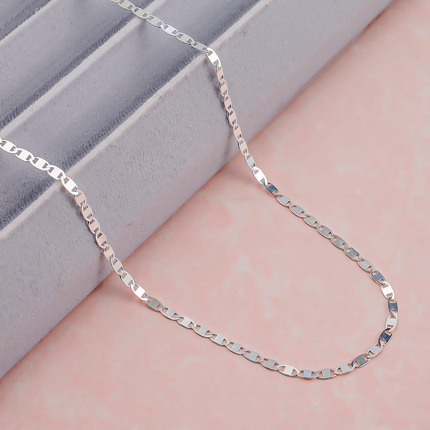 Italian Made- Sterling Silver Chain (Size - 20) 7272319 1