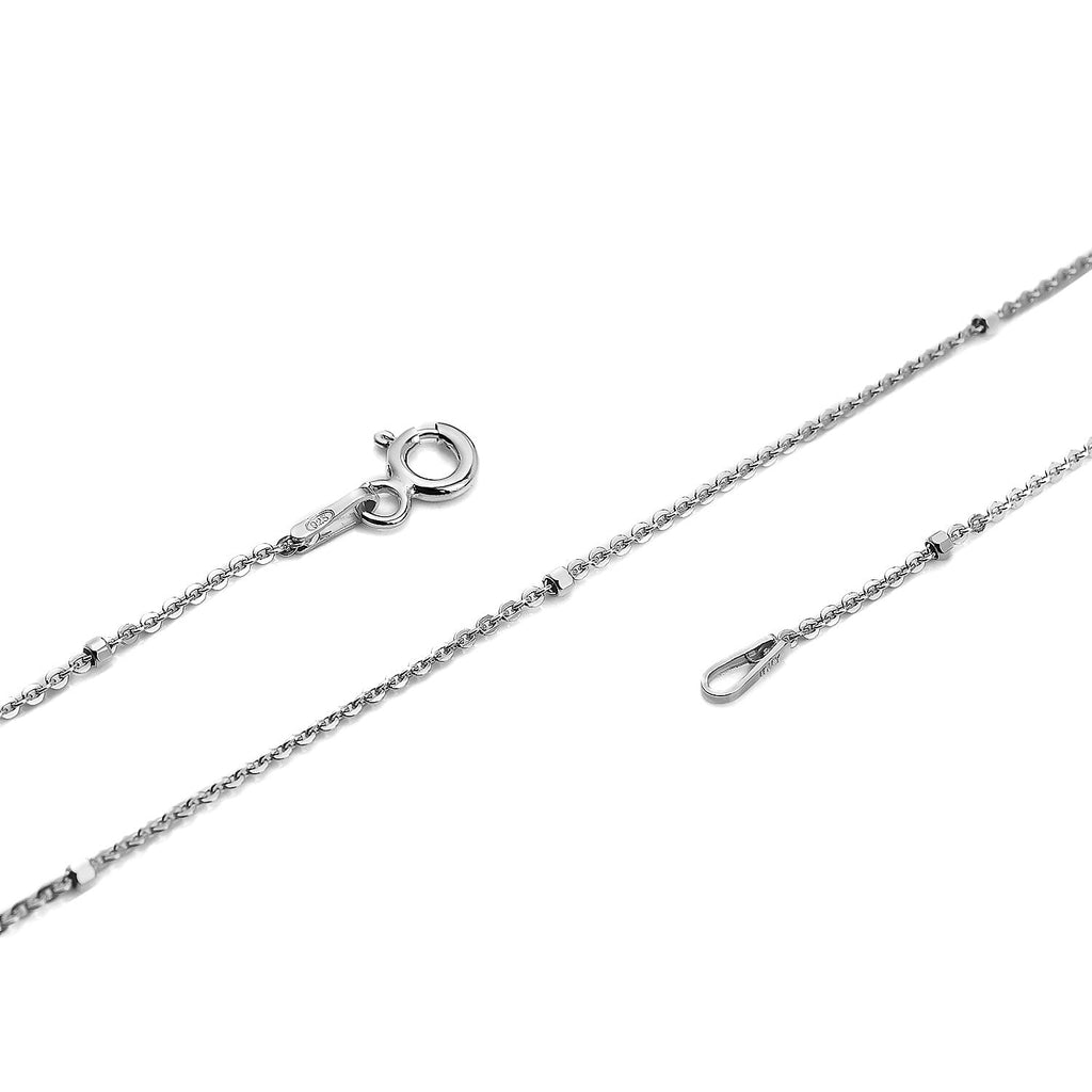 Italian Made Sterling Silver Chain (Size - 20)