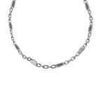 Italian Made - Sterling Silver Flat Rambo Chain (Size - 20)