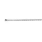 Italian Made - Yellow Gold Overlay Sterling Silver Valentino Chain (Size 20)