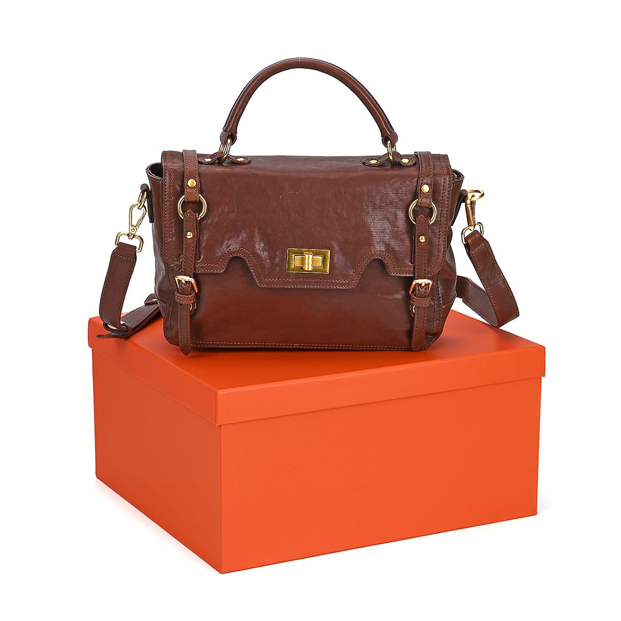 Italy Retro Noble Collection Genuine Leather Crossbody Bag 7856697 14
