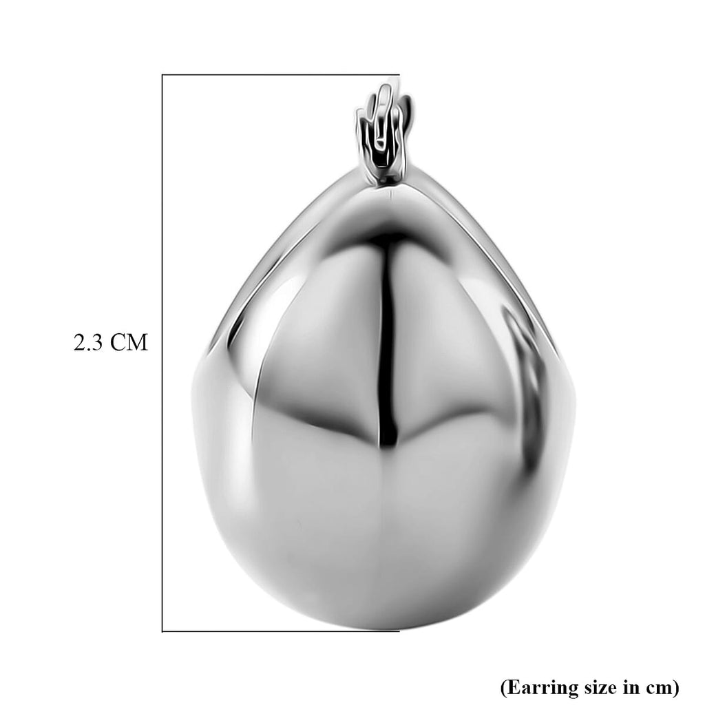 Designer Inspired-Half Hoop Earring with Clasp