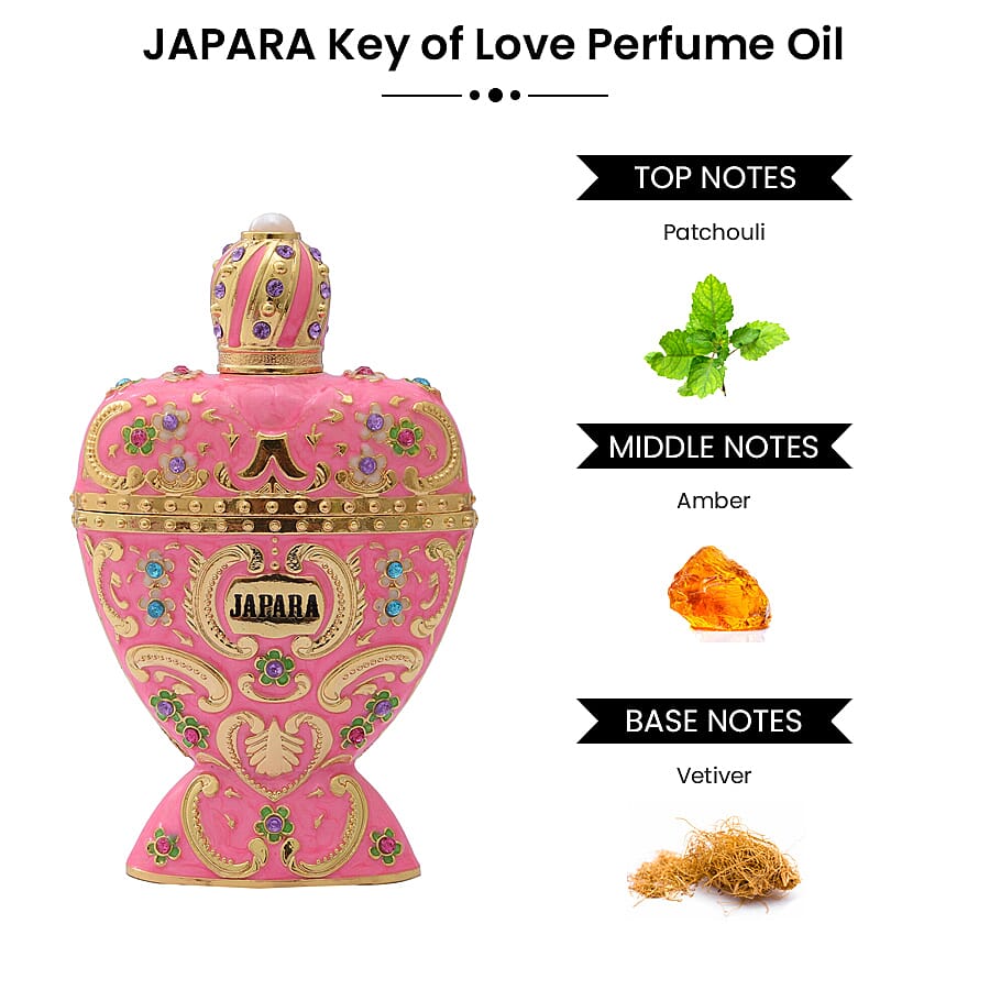 JAPARA Key of Love Perfume Oil - 8ml 6883736 2