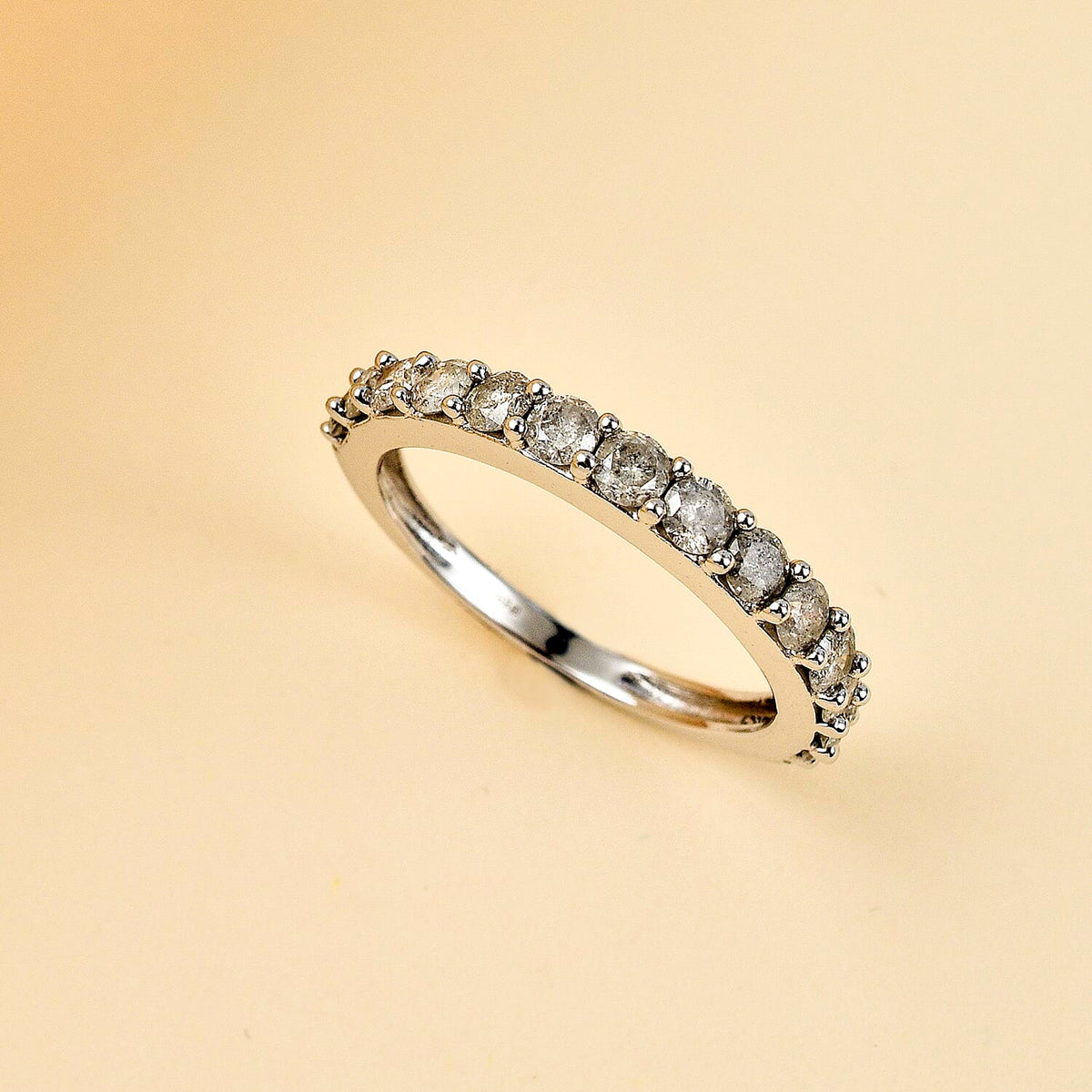 JCK Vegas Close Out  - 9K White Gold Natural Diamond Ring 1.00 Ct 7773993 1