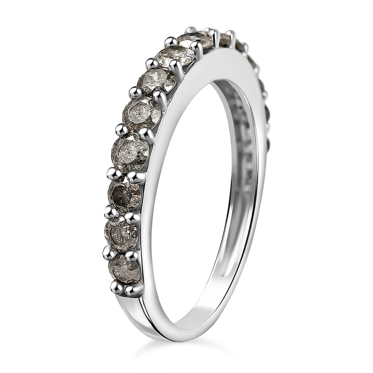 JCK Vegas Close Out  - 9K White Gold Natural Diamond Ring 1.00 Ct 7773993 2