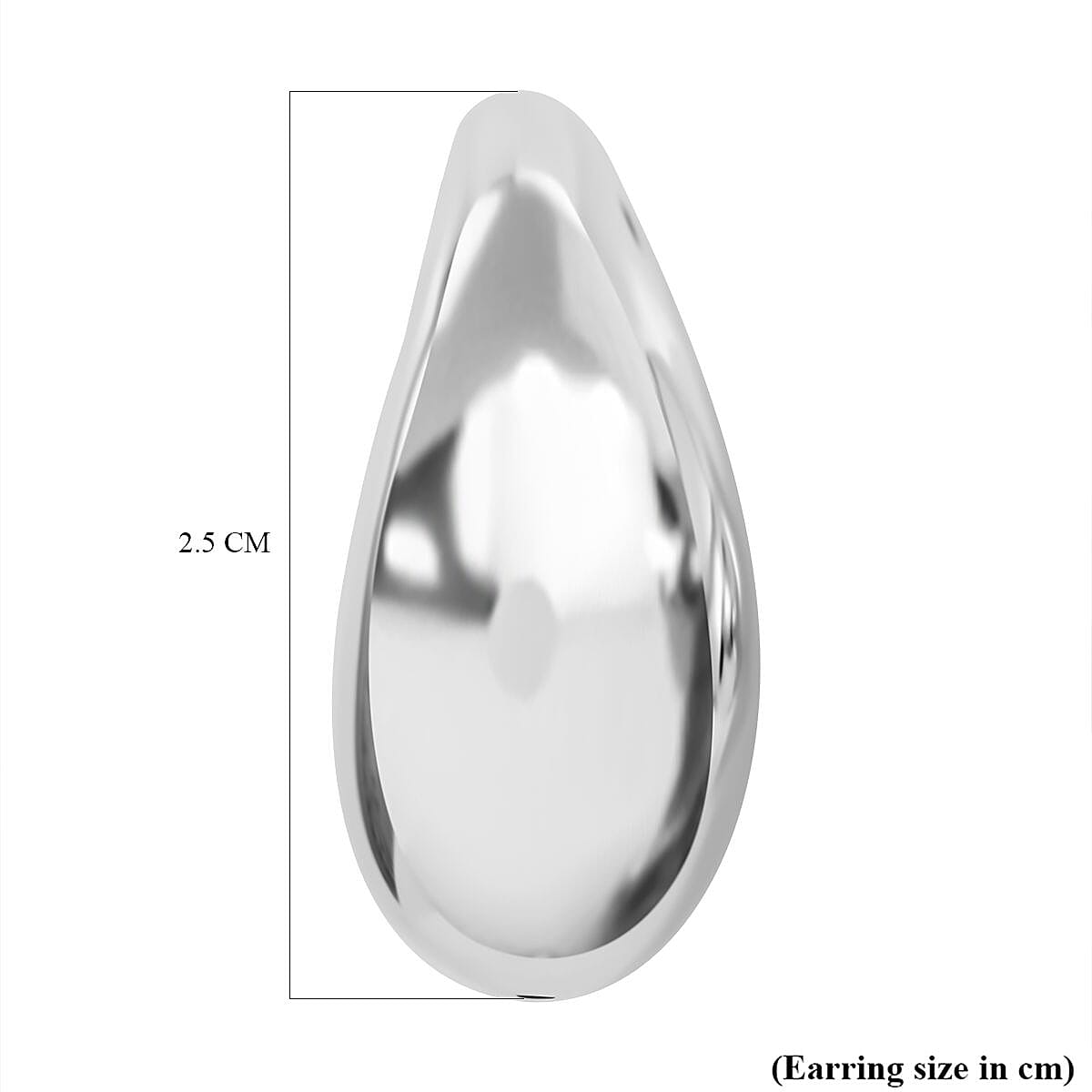 JCK Vegas Close Out - Sterling Silver Chunky Dome Earrings, Silver Wt. 6.5 Gms 7801343 4