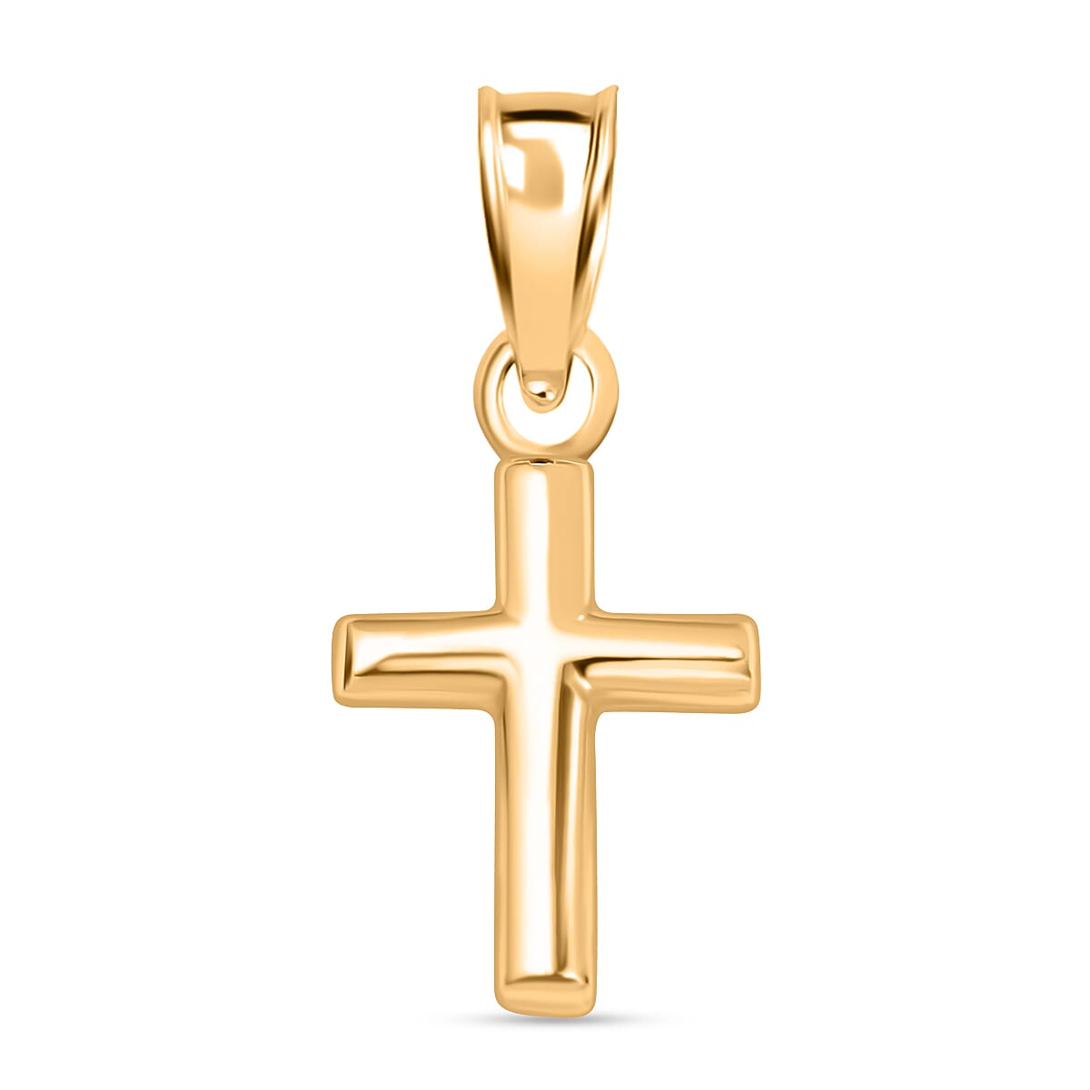 JCK Vegas Closeout - 14K Yellow Gold Classic Cross Pendant 7814297 1