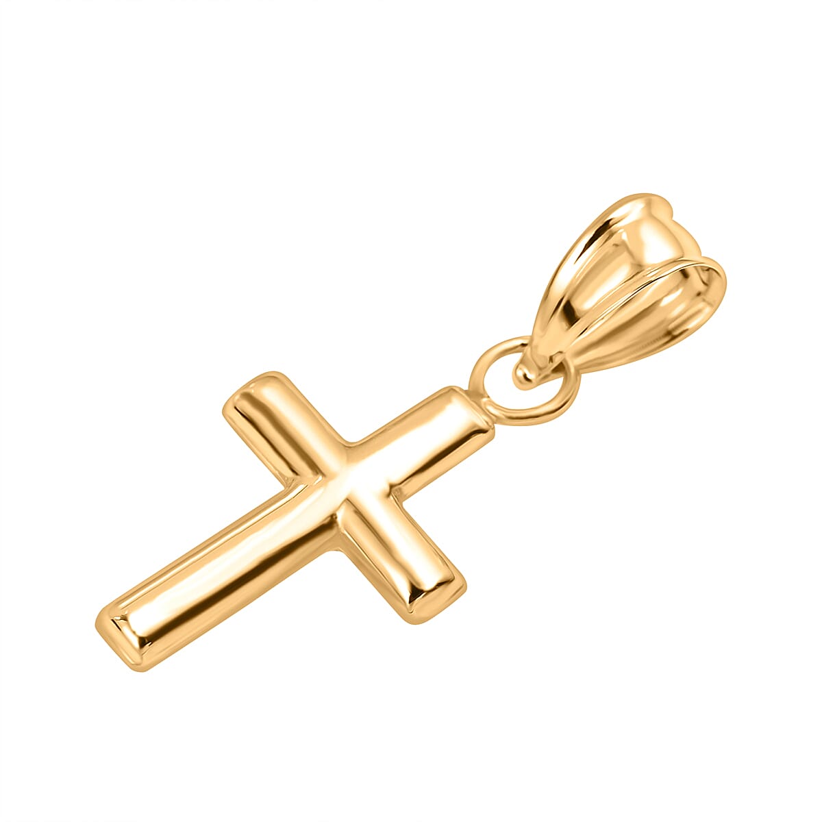 JCK Vegas Closeout - 14K Yellow Gold Classic Cross Pendant 7814297 4