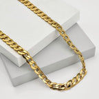 JCK Vegas Closeout - 9K Yellow Gold Curb Necklace (Size - 24),  Gold Wt. 18.4 Gms