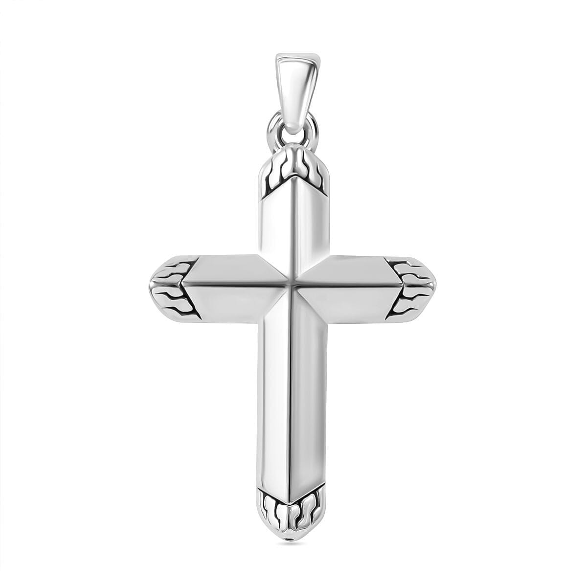 JCK Vegas Closeout - Sterling Silver Cross Pendant 7801360 0
