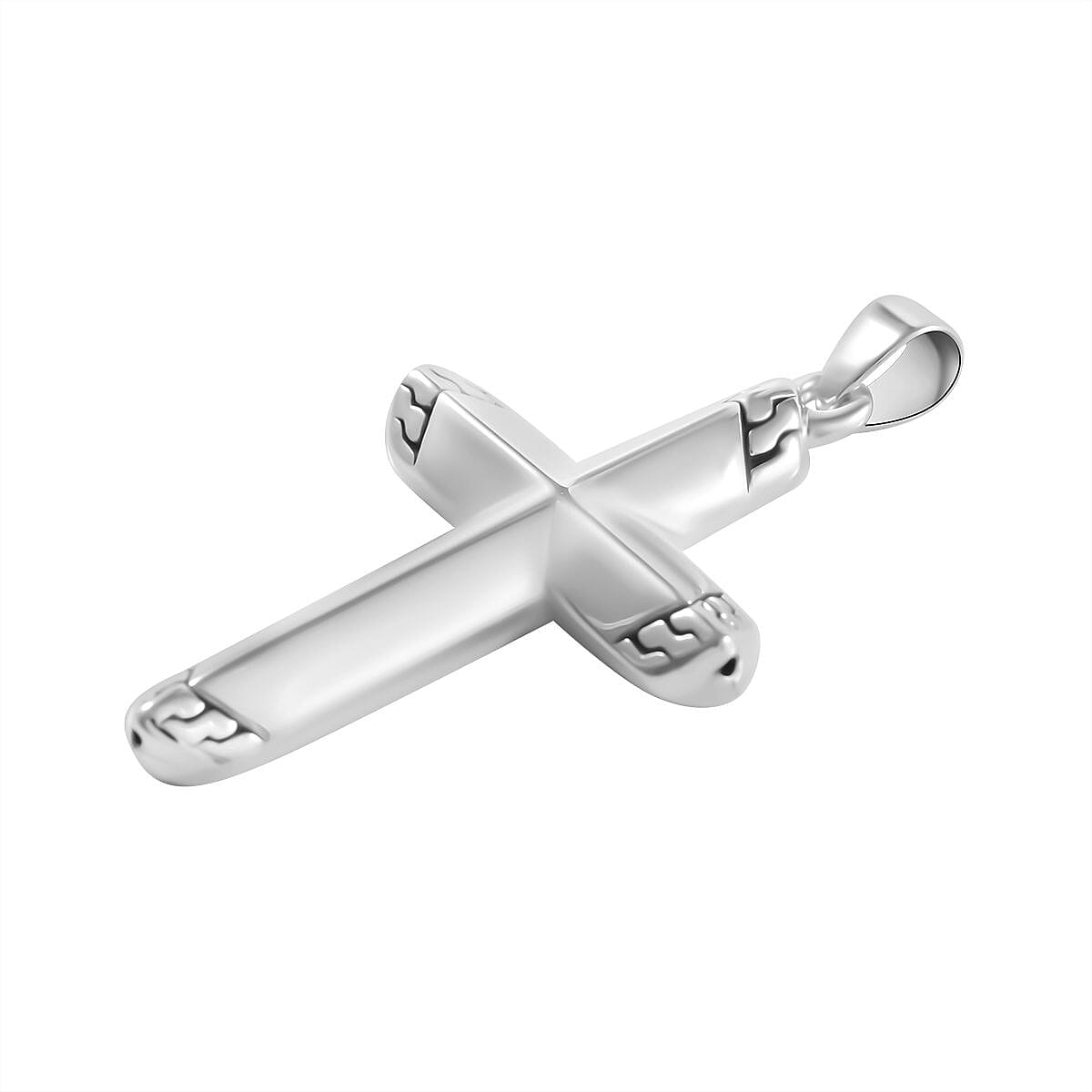 JCK Vegas Closeout - Sterling Silver Cross Pendant 7801360 3