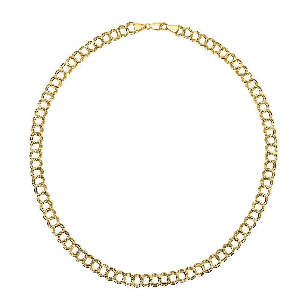 JCK Vegas Closeout - Sterling Silver Curb Necklace (Size - 20)