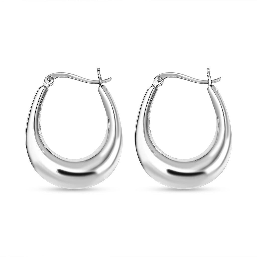 JCK Vegas Closeout - Sterling Silver Hoop Earrings,
