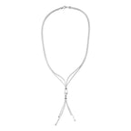 JCK Vegas Closeout - Sterling Silver Necklace Tassel (Size - 20) 17.30 grams
