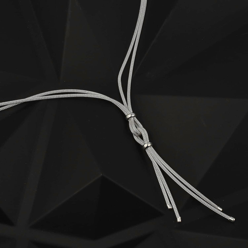 JCK Vegas Closeout - Sterling Silver Necklace Tassel (Size - 20) 17.30 grams