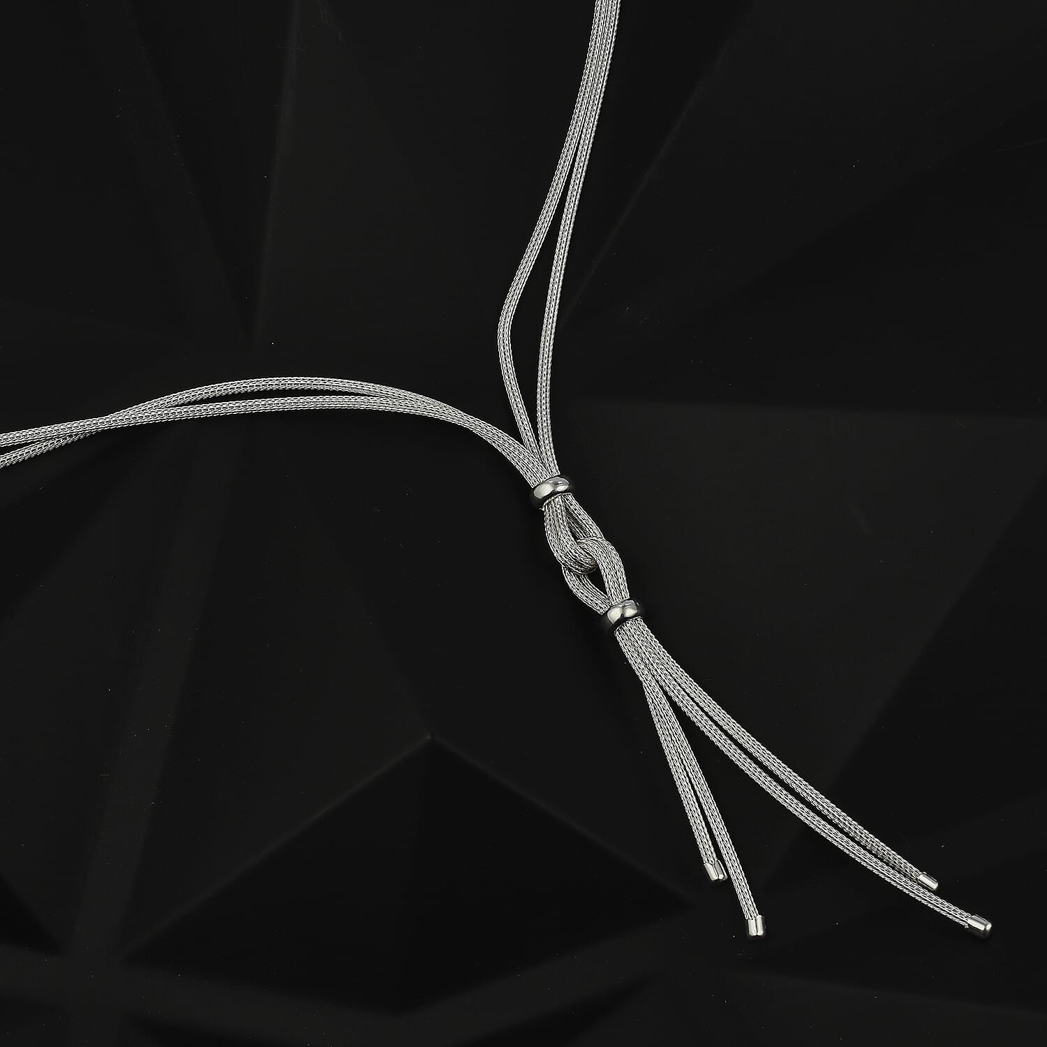 JCK Vegas Closeout - Sterling Silver Tassel Necklace (Size - 20) 7740278 6