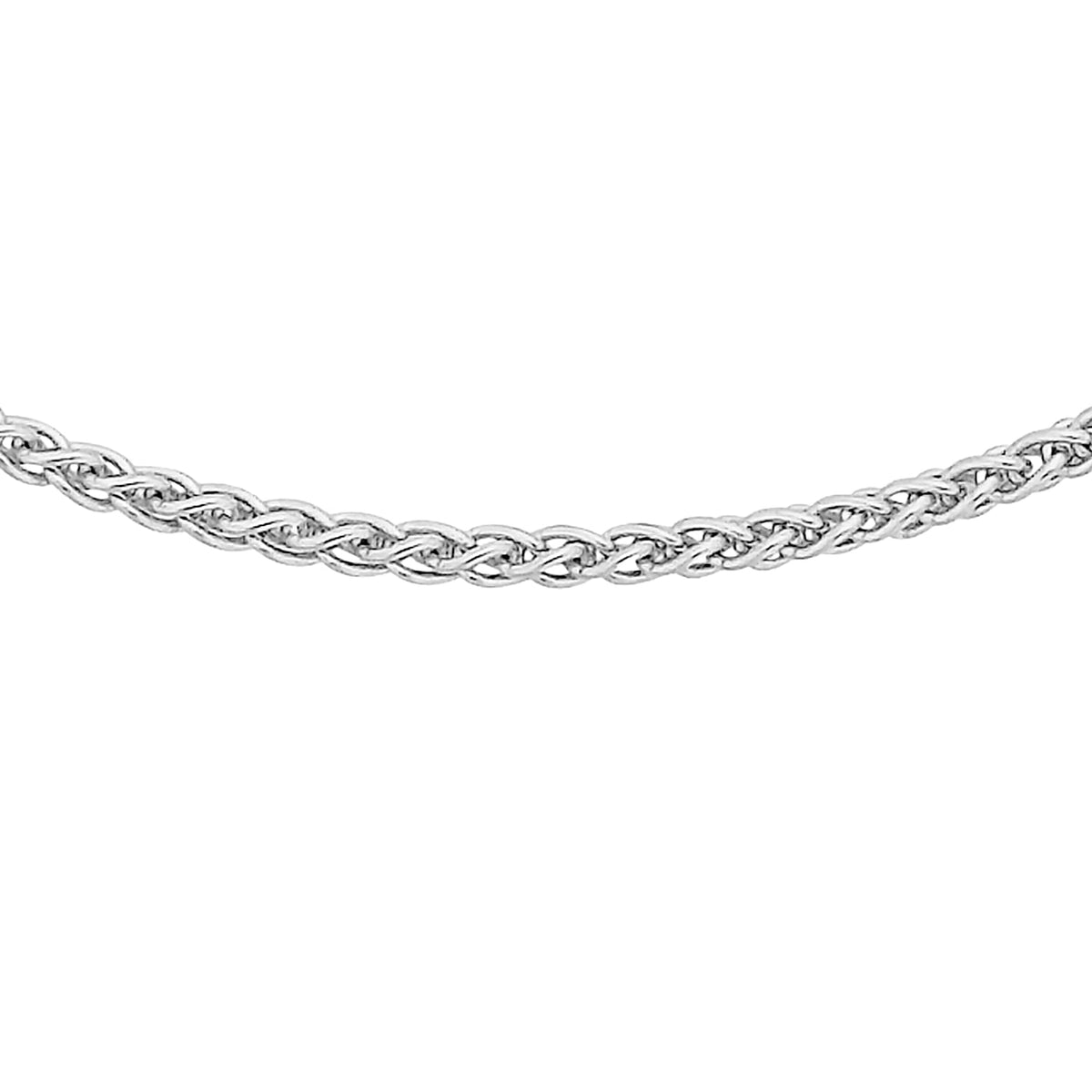 JCK Vegas Collection Spiga Chain in Sterling Silver Size 20 Inch 3594132 2