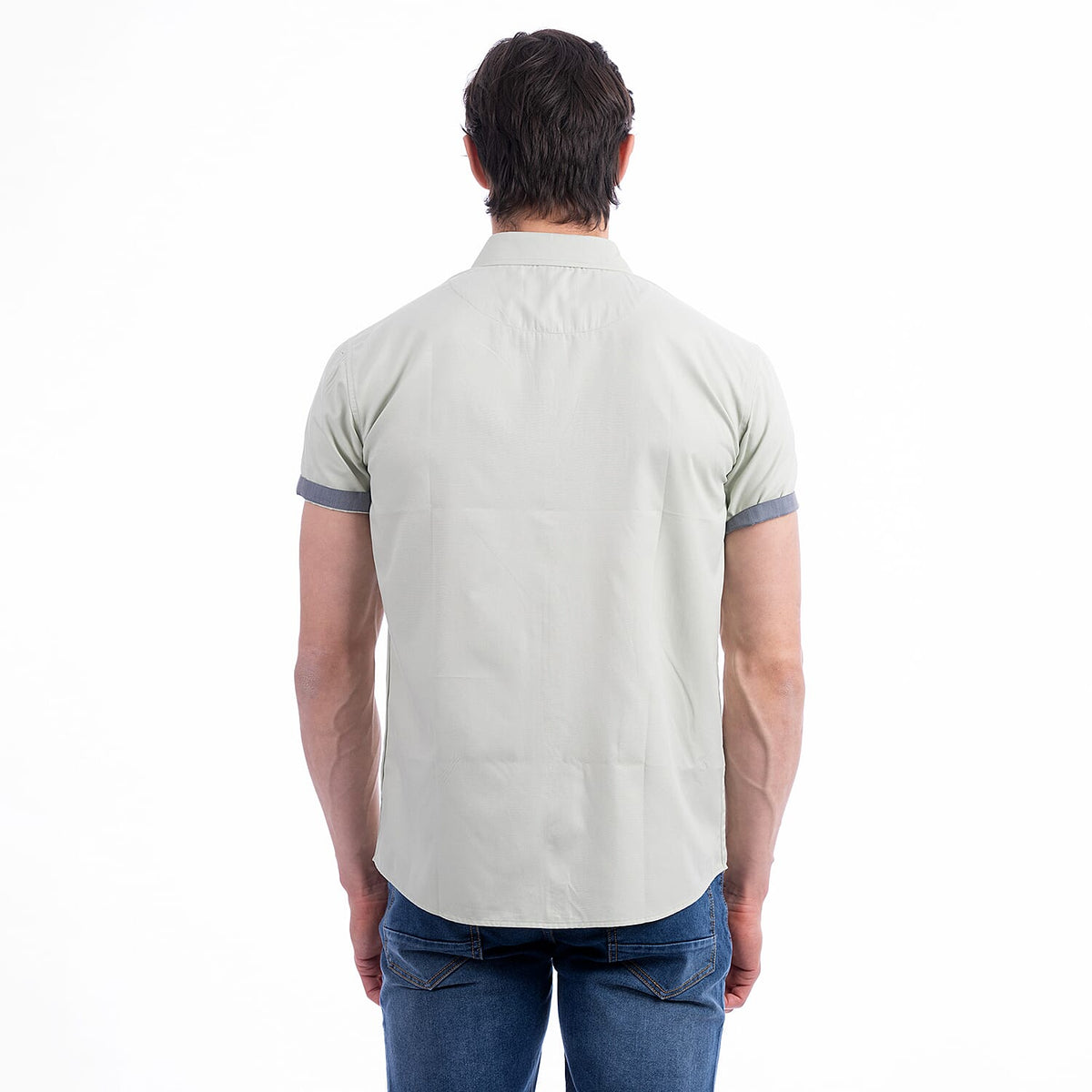 JJ Willis Short Sleeve Shirt (Size - L) - Sage V32519711 1