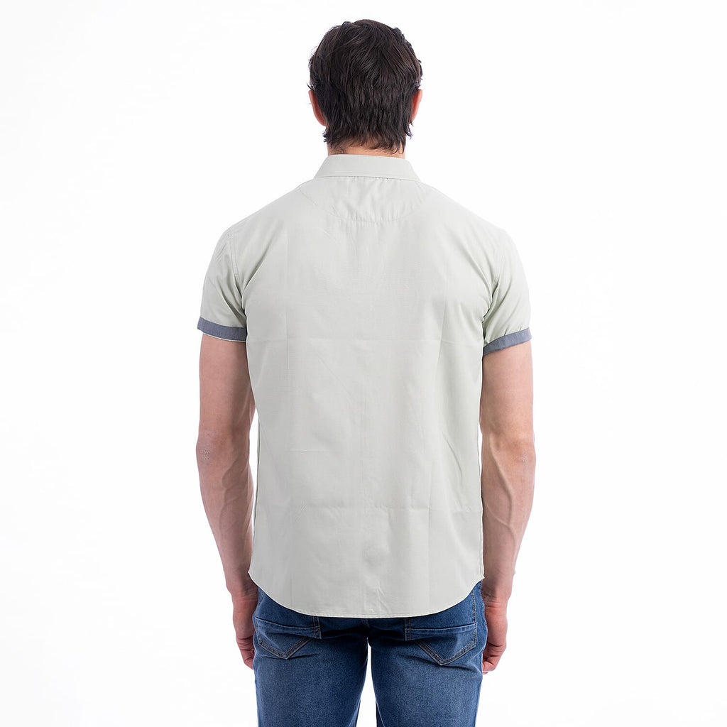 JJ Willis Short Sleeve Shirt (Size - XL) - Sage