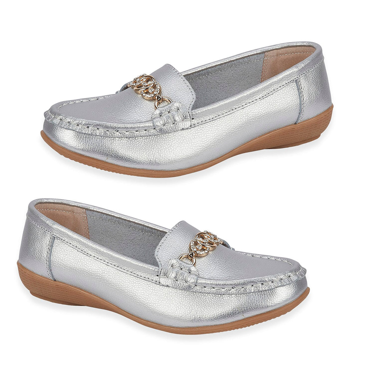 Jo &amp; Joe Ladies Shoe (Size - 7) - Silver V32638817 0