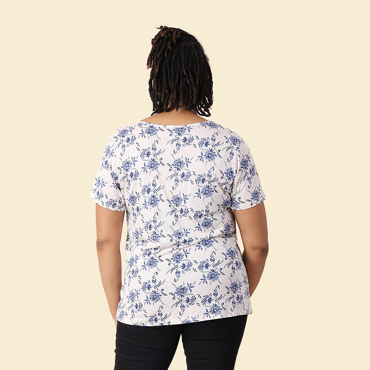 JOVIE Pure Cotton Printed Women's Top 3841976 1
