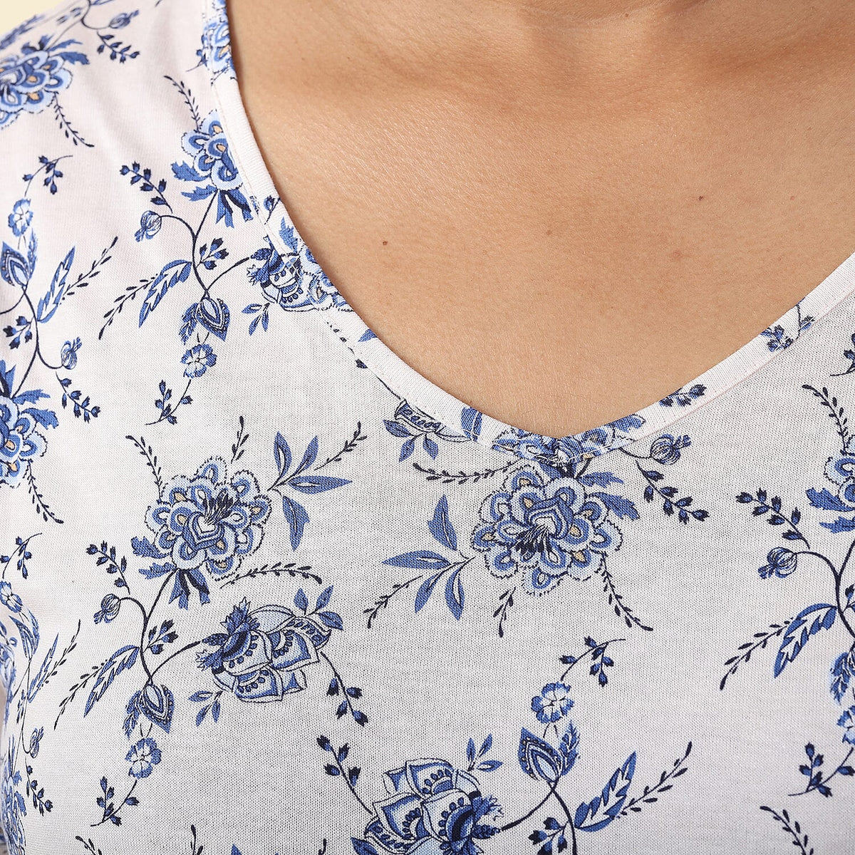 JOVIE Pure Cotton Printed Women's Top 3841976 3