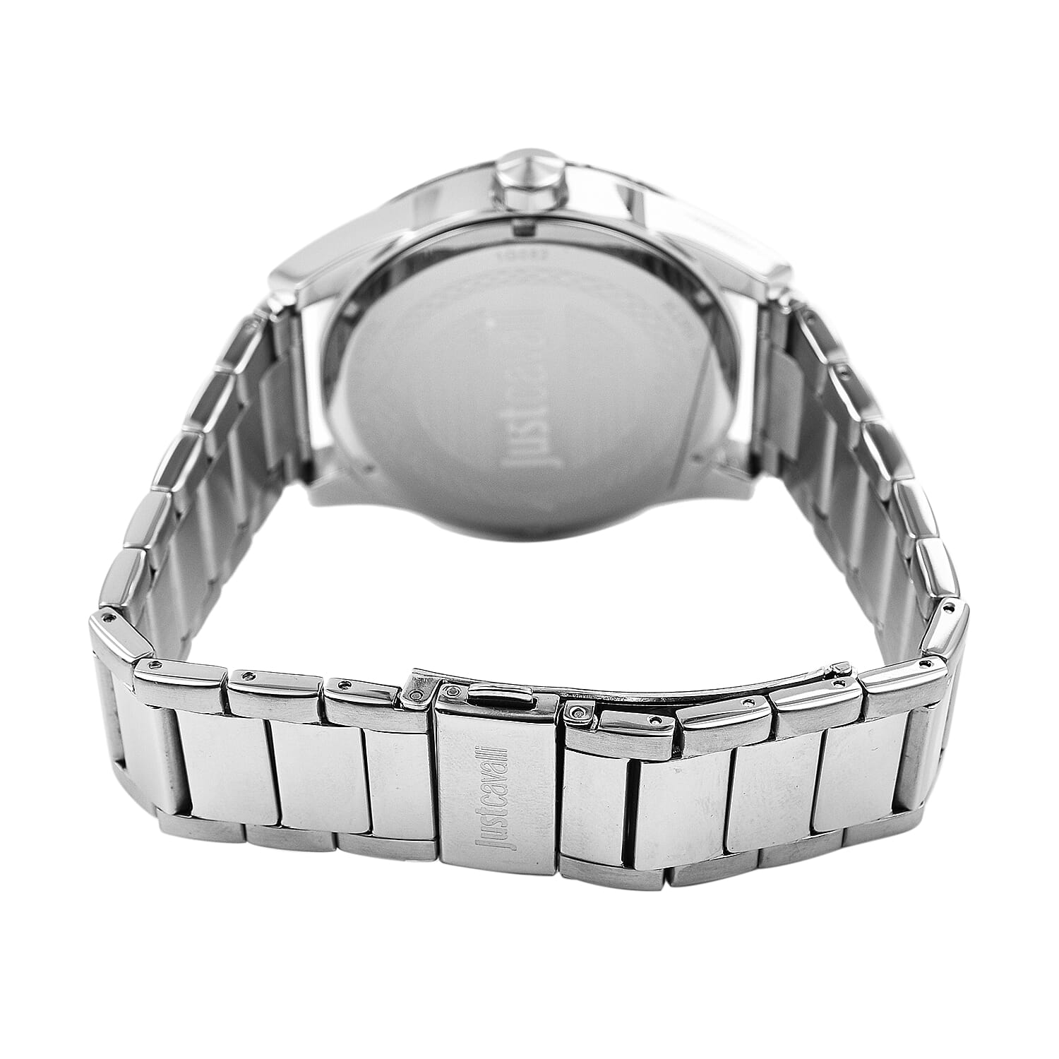 JUST CAVALLI Blue Dial Water Resistant Watch with Stainless Steel Chain Strap 7735538 6