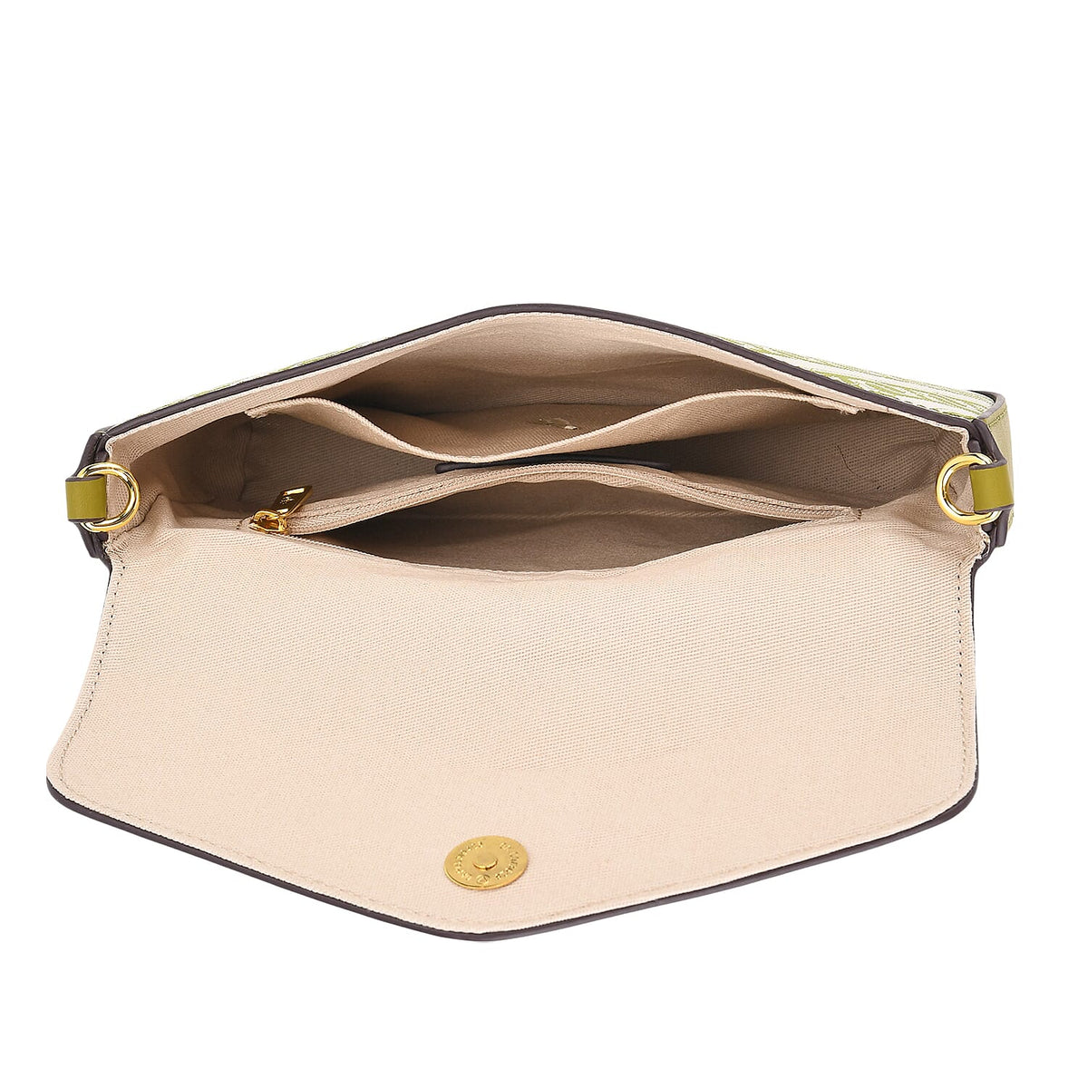 JVC- Milano Style Clutch with Shoulder Chain Strap (114 cm) - Green V32525597 6