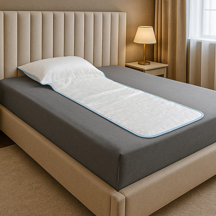 Homesmart Cooling Jacquard Waterproof Mattress Protector - White 8047199 1