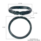 Natural Type A Jadeite Carved Snake Bangle (Size 7.5) 200.00 Ct.