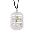 LIMITED EDITION - Jade Abacus Necklace (Size 28 Adjustable) with Adjustable Thread 120.00 Ct.
