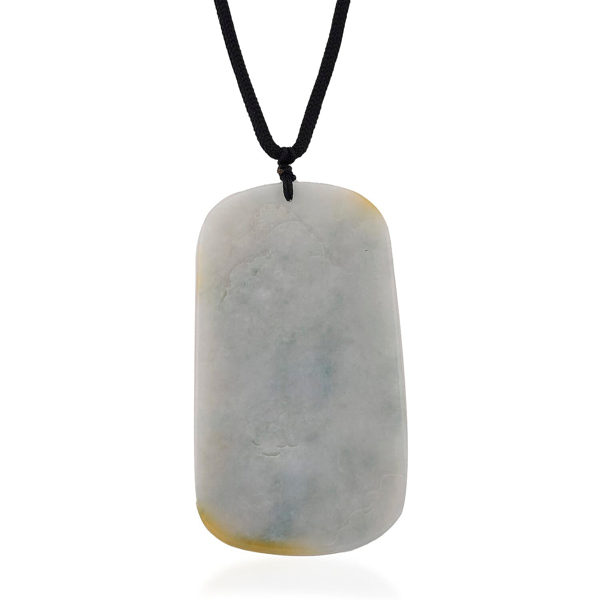 Type A Natural Bi Colour Honey Jade Necklace with Cotton Thread (Size 30 Adjustable) 8242388 3