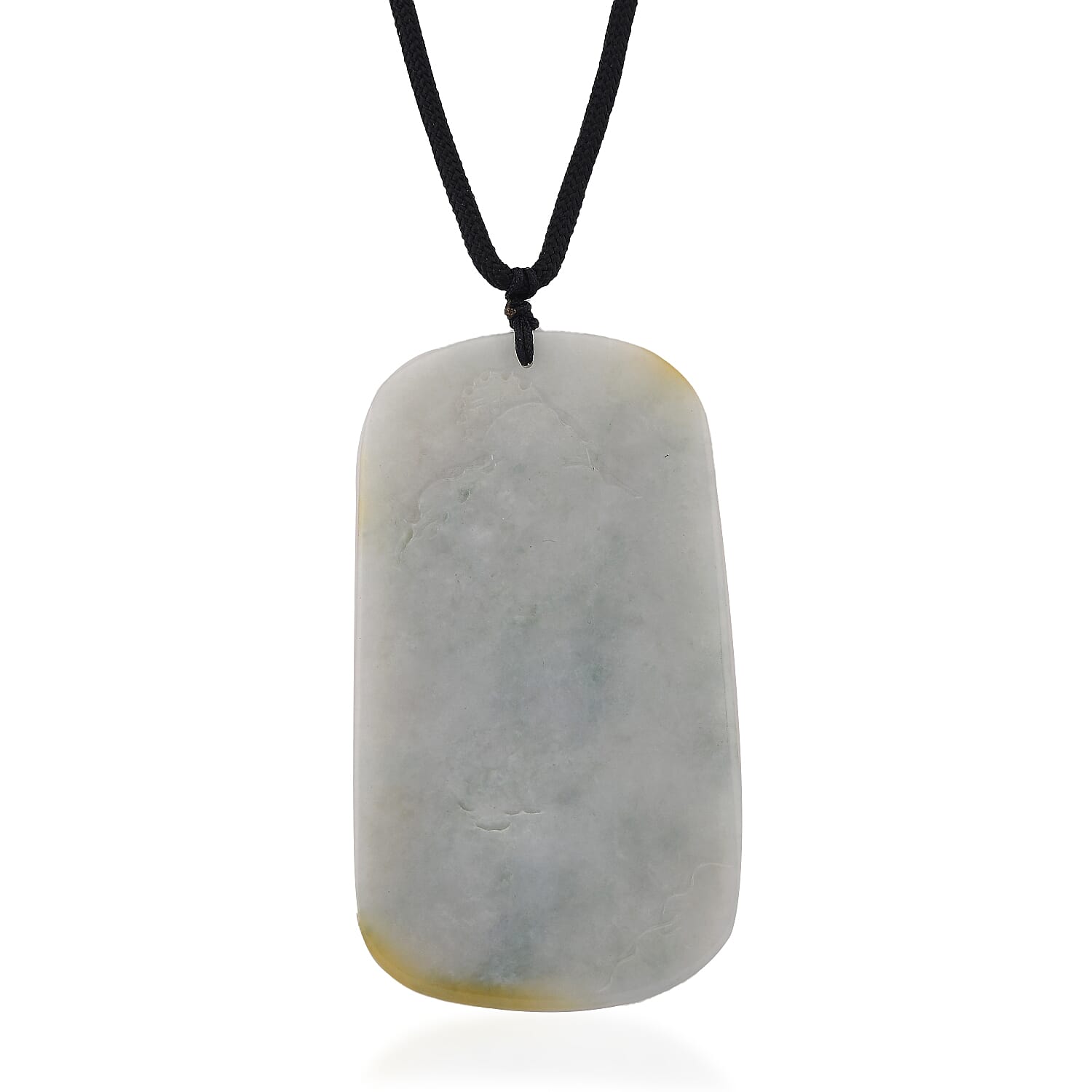 Type A Natural Bi Colour Honey Jade Necklace with Cotton Thread (Size 30 Adjustable) 8242388 3