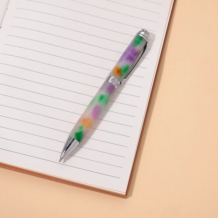 Jadeite White Crystal Ballpoint Pen - Multi Colour 8431787 2