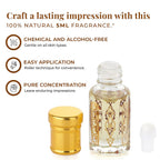 Jaipur Fragrance- 100% Natural Concentrated Perfume - 5ml (L Empereur)