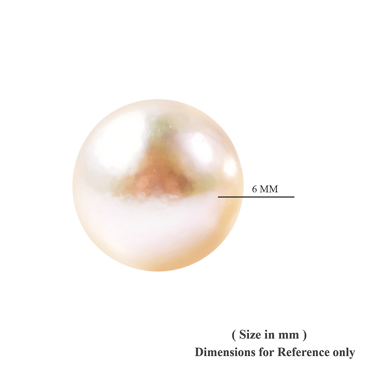 Japanese Akoya Pearl Ball Stud Earrings (with Screw Back) in Yellow Gold Overlay Sterling Silver 3691951 3