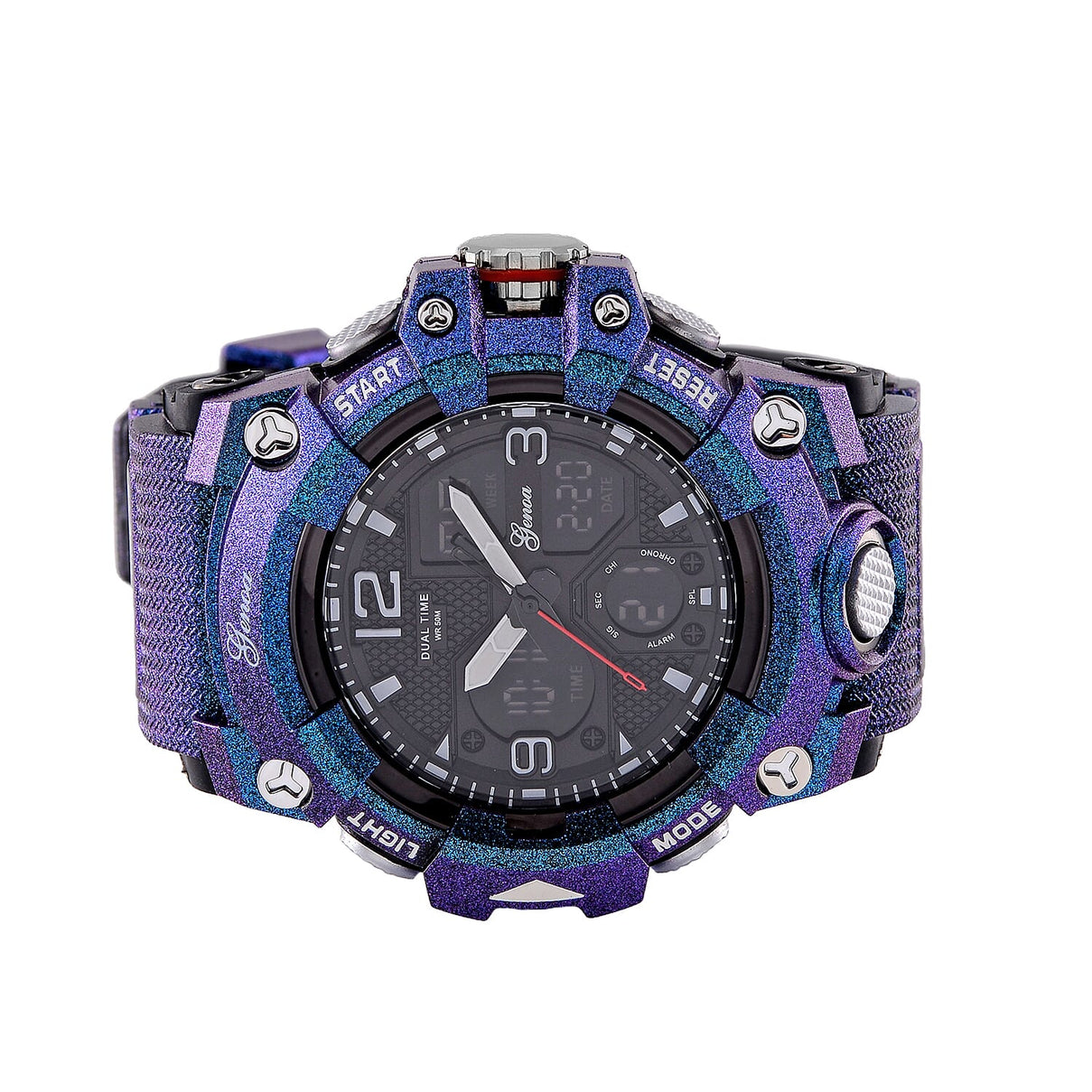 GENOA TIME V2 Japanese Menâ€™s Watch with Camouflage Strap 7809607 5