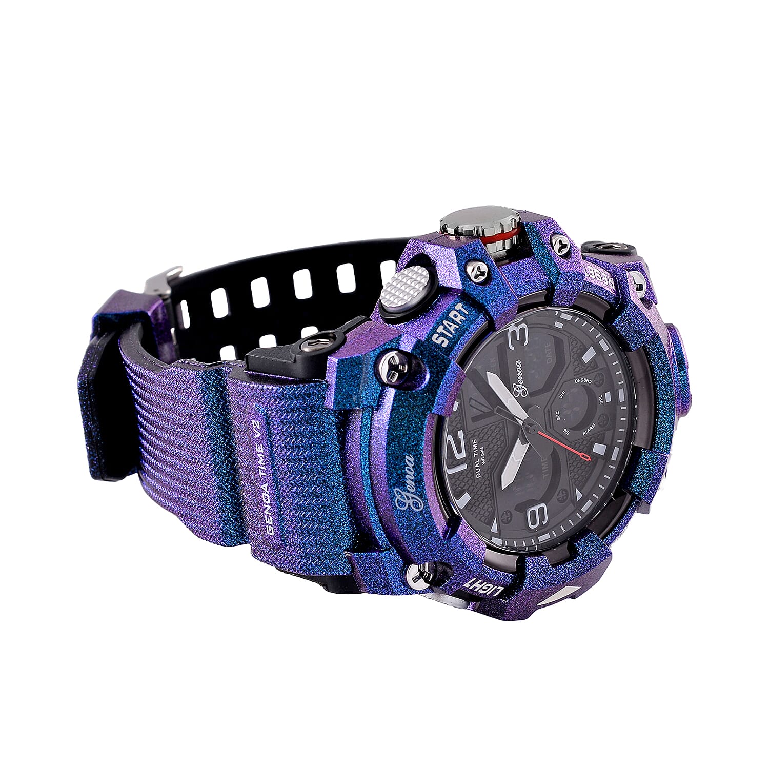 GENOA TIME V2 Japanese Menâ€™s Watch with Camouflage Strap 7809607 6